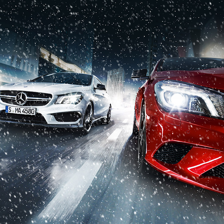 Mercedes Benz Winter Campaign